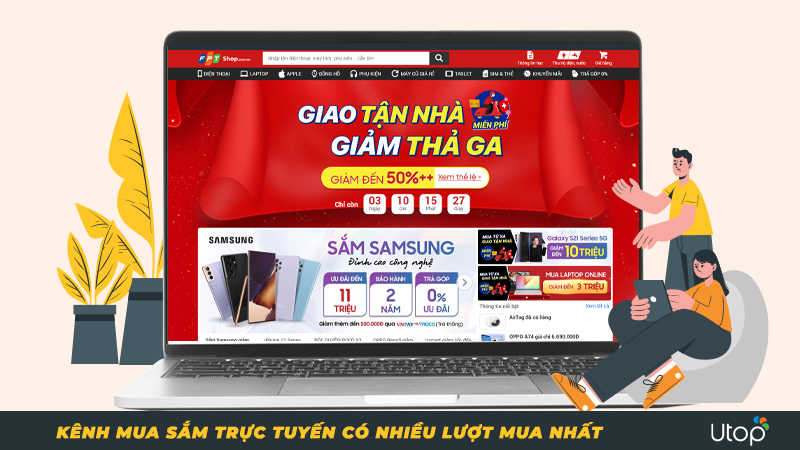 FPT Shop - Kênh mua sắm sác sản phẩm kỹ thuật số  trực tuyến