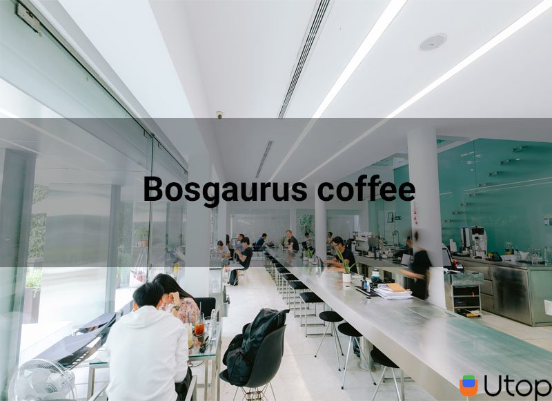 3. Quán Bosgaurus Coffee - 92 Nguyễn Hữu Cảnh, Quận Bình Thạnh