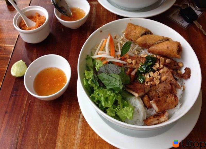 10. Bún thịt nướng Anh Ba - Lê Văn Sỹ, Quận phú nhuận