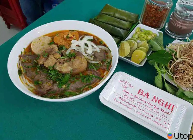 7. Bún bò Huế Ba Nghị - Nguyễn Tri Phương, Quận 10