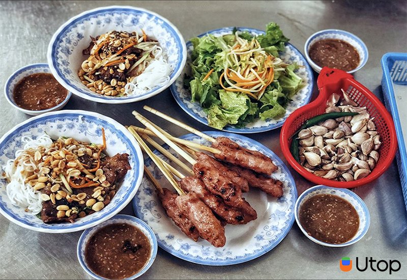 Bún thịt nướng bà Tý