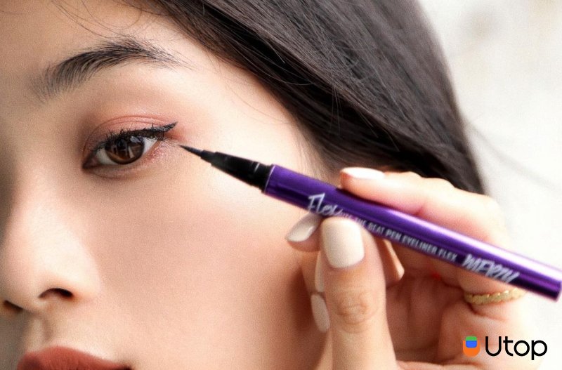 Bút kẻ mắt nước Merzy Bite The Beat Pen Eyeliner Flex