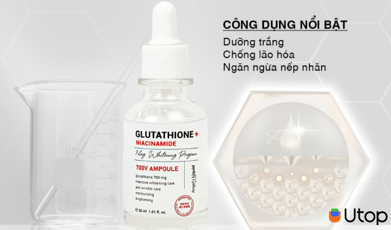 Serum dưỡng da trắng sáng Glutathione Angel'S Liquid