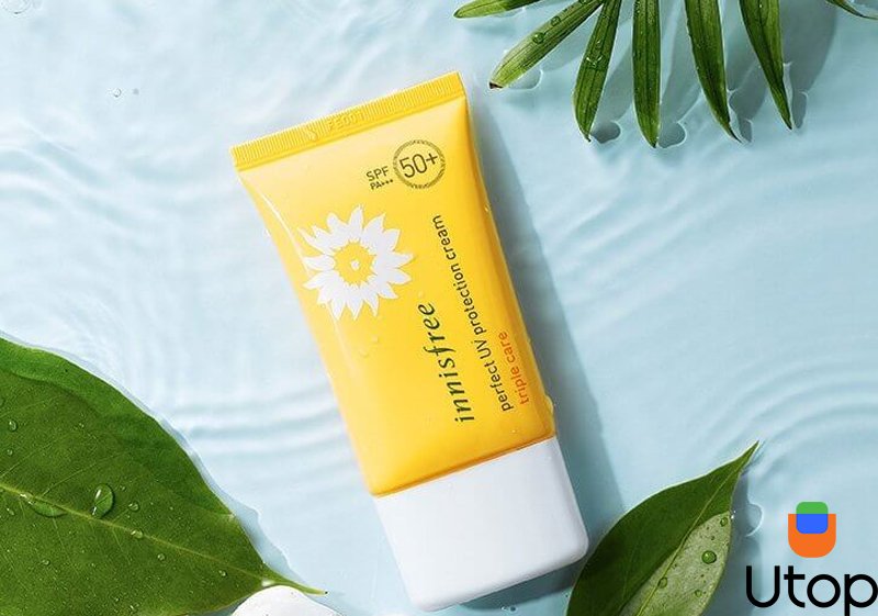 Kem chống nắng  Innisfree Perfect UV Protection Cream Triple Care SPF 50+ PA++++