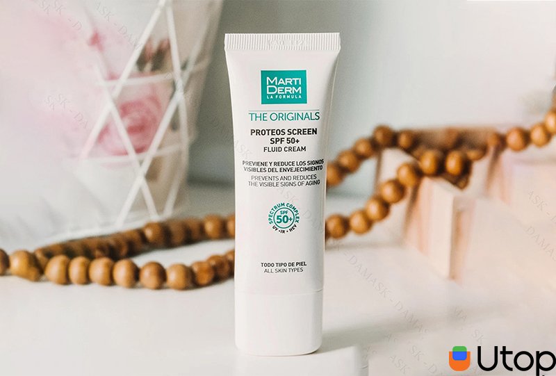 Kem chống nắng MartiDerm The Originals Proteos Screen SPF50+ Fluid Cream.