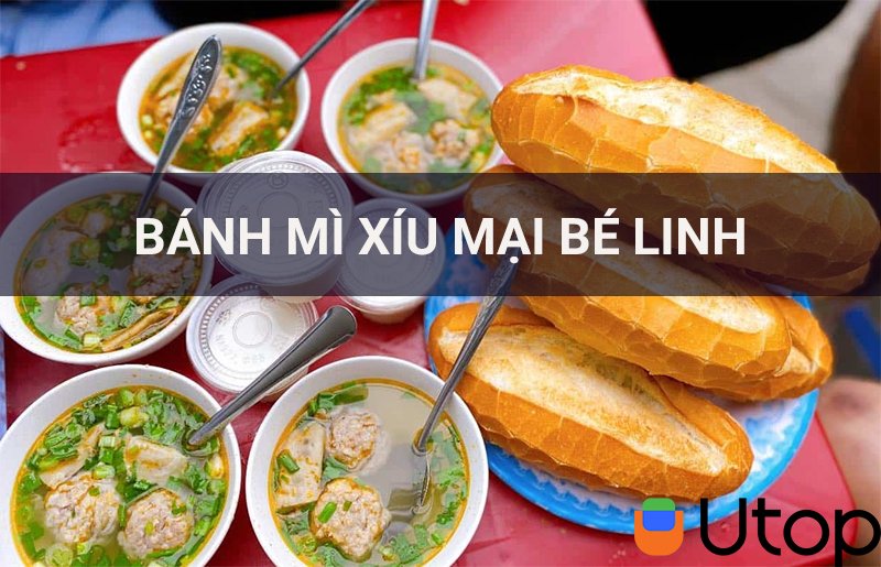 Bánh mì xíu mại Bé Linh