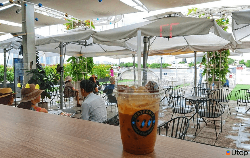 2. Top quán cafe view bến Bạch Đằng ngắm cảnh cực thích 