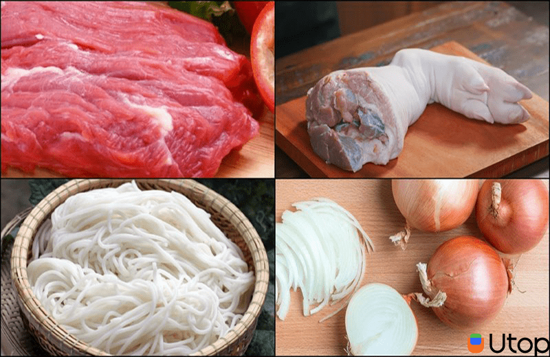 Phở bò không cần dùng nước dùng