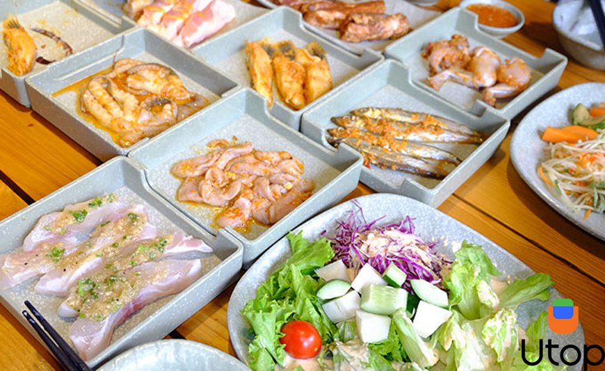 Nguyên liệu Buffet nướng & lẩu tại Cheep Eats