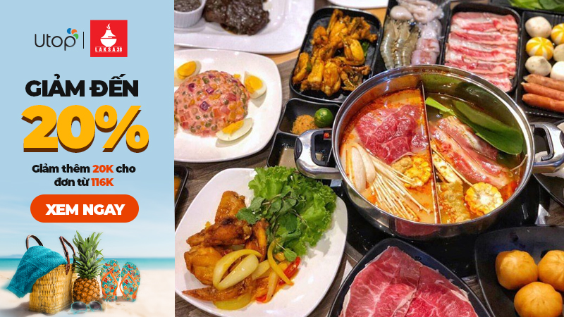 Laksa 38 cũng trình làng voucher giảm giá 20%