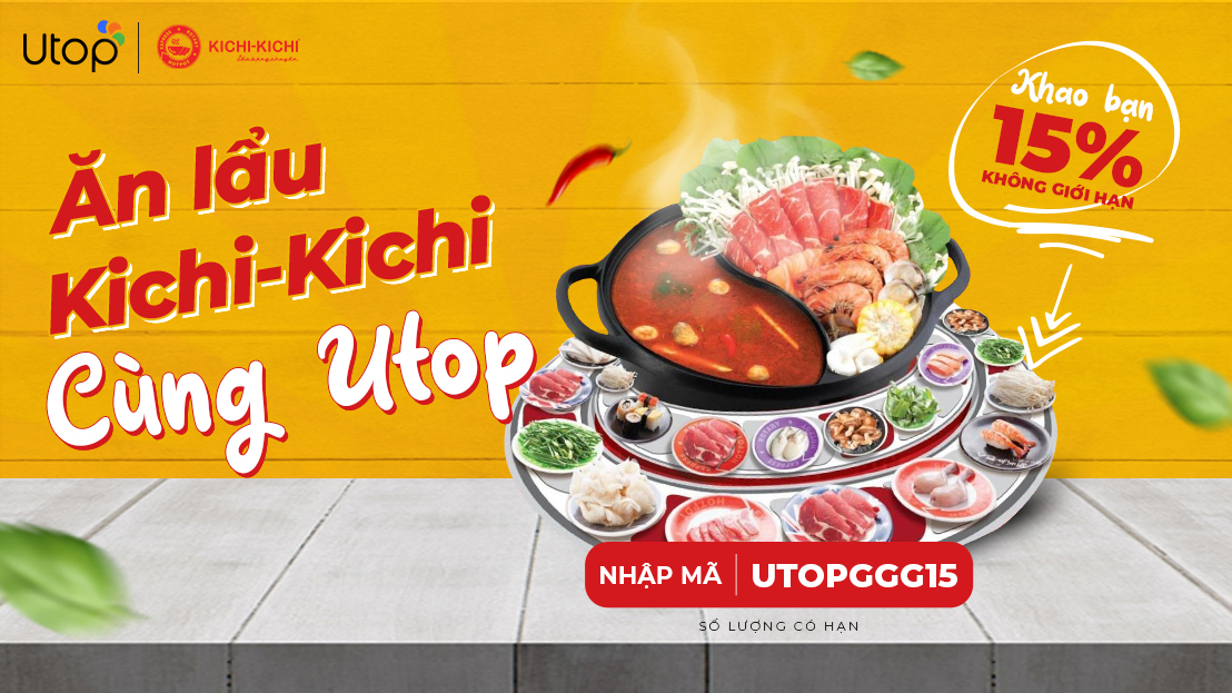 Mã giảm giá  Kichi - Kichi trên Utop