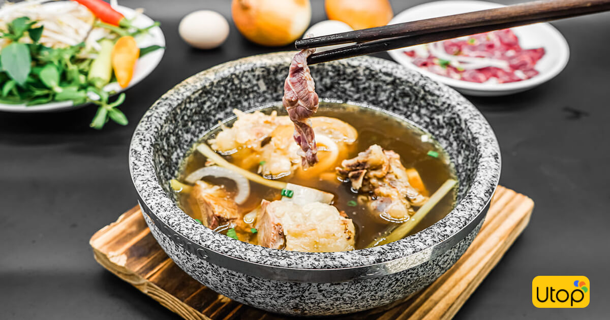 phở bò đậm vị