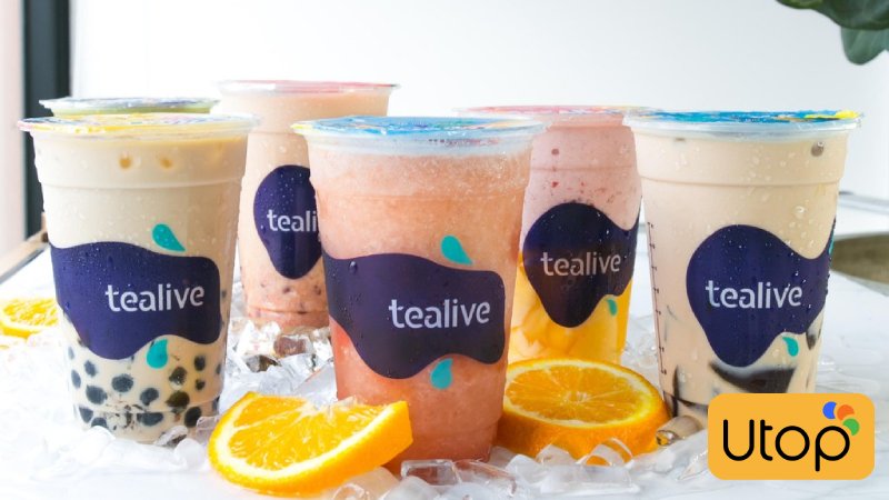 Menu đa dạng khi mua voucher trà sữa Tealive