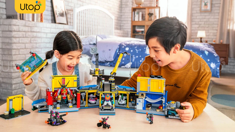 Ghép lego - Trò chơi giải trí & phát triển tư duy tại nhà