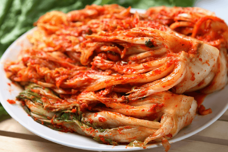 Kimchi tại KIMHO luôn tươi ngon là đặc trưng cho các món nướng Hàn