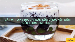 Bật mí top 5 địa chỉ bán sữa chua nếp cẩm dẻo thơm tại Hà Nội