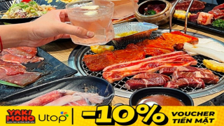 Yakimono: Khám Phá Hương Vị Buffet Lẩu Nướng Nhật Bản và Voucher Tiền Mặt Hấp Dẫn Từ Utop!