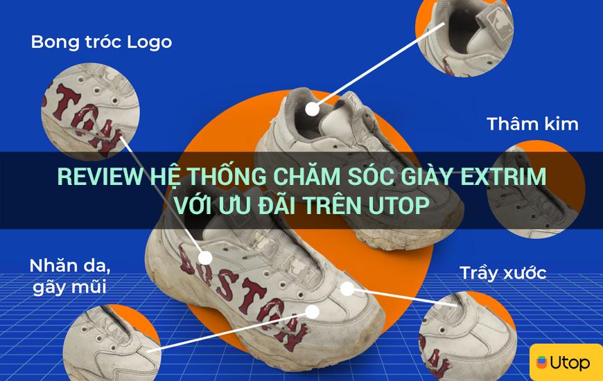 Review hệ thống chăm sóc giày Extrim với ưu đãi trên Utop