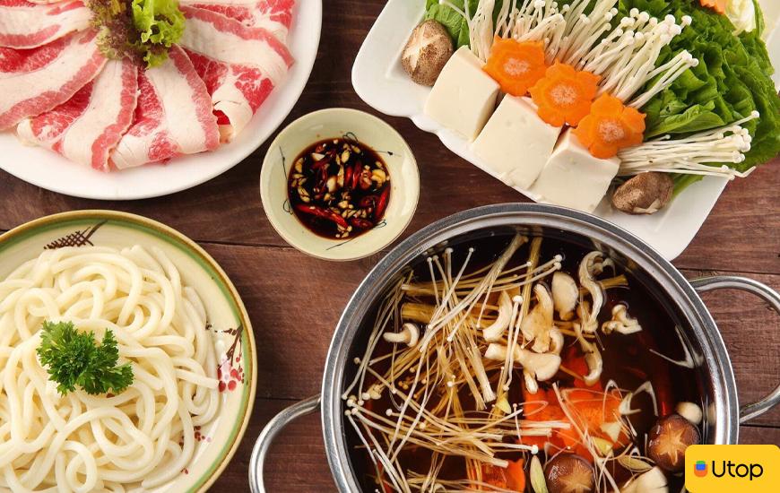 Menu ngập tràn các món ăn thơm ngon hấp dẫn