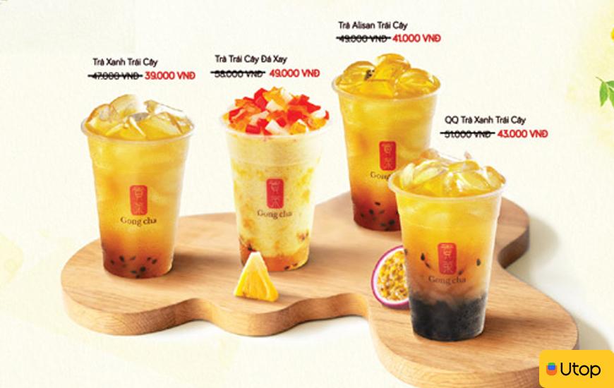 Menu Gong Cha có gì mà nhiều người say đắm đến vậy?