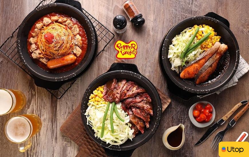 Khám phá những món steak hấp dẫn tại Pepper Lunch