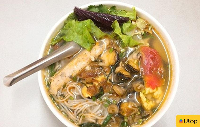 Bún ốc chuối đậu
