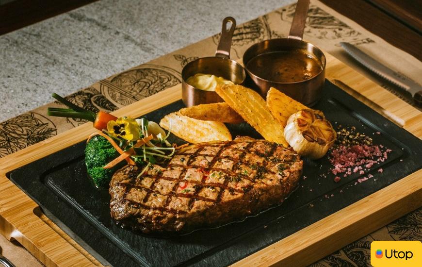 Khám phá thực đơn đậm chất trời  u tại Grille6 Steakhouse