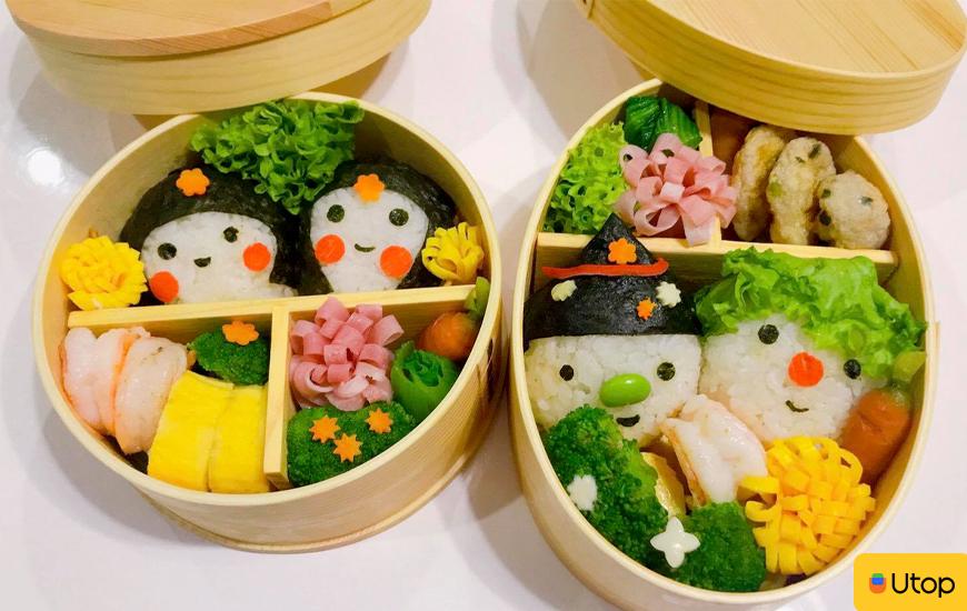 Thể hiện tình cảm qua Bento