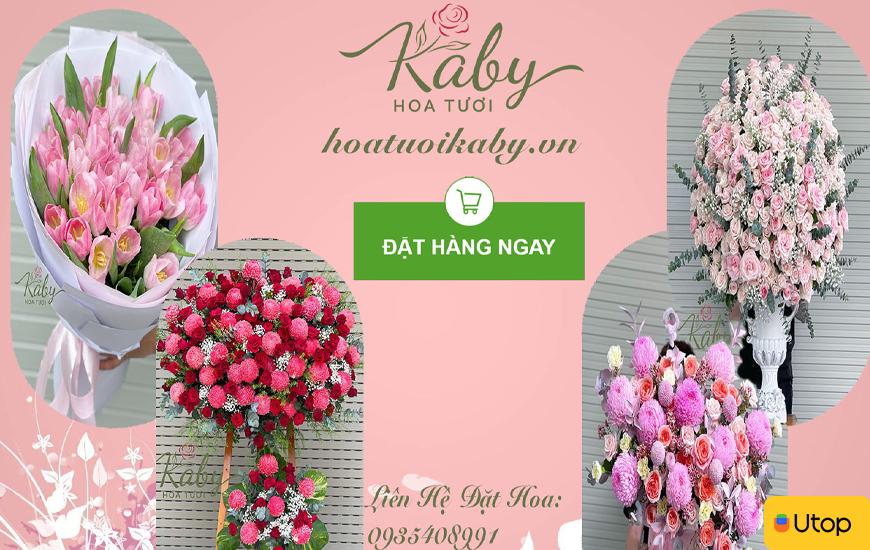 Cửa hàng hoa Kaby- kinh nghiệm nhiều năm trong lĩnh vực hoa tươi