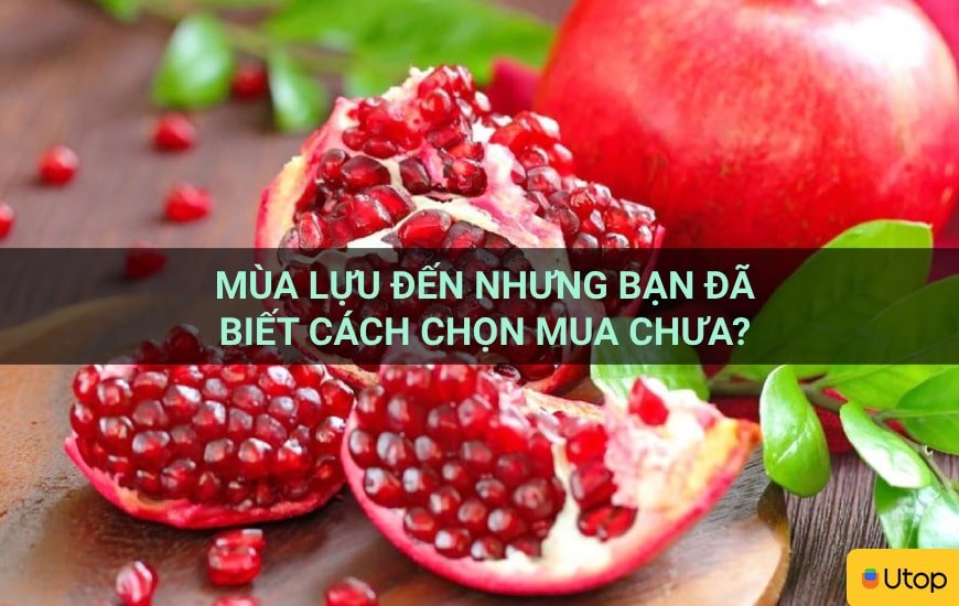 Mùa lựu đến nhưng bạn đã biết cách chọn mua chưa?