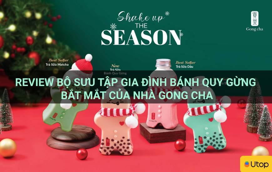 Review bộ sưu tập Gia Đình Bánh Quy Gừng bắt mắt của nhà Gong Cha
