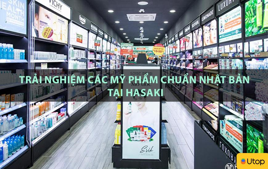 Trải nghiệm các mỹ phẩm chuẩn Nhật Bản tại Hasaki
