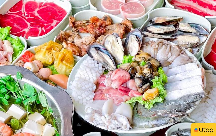 Cảm nhận khi trải nghiệm buffet lẩu & dimsum tại Rakuen
