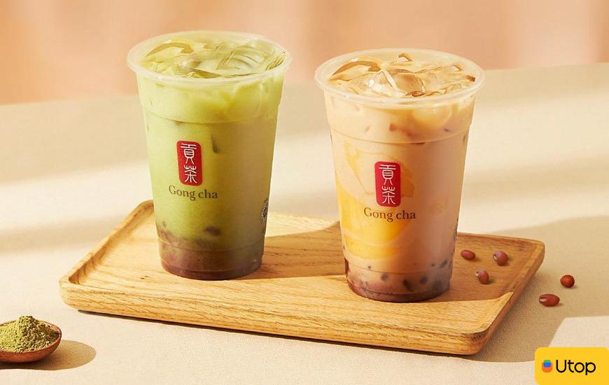 Tải Utop mua voucher ưu đãi với giá siêu hời tại Gong Cha