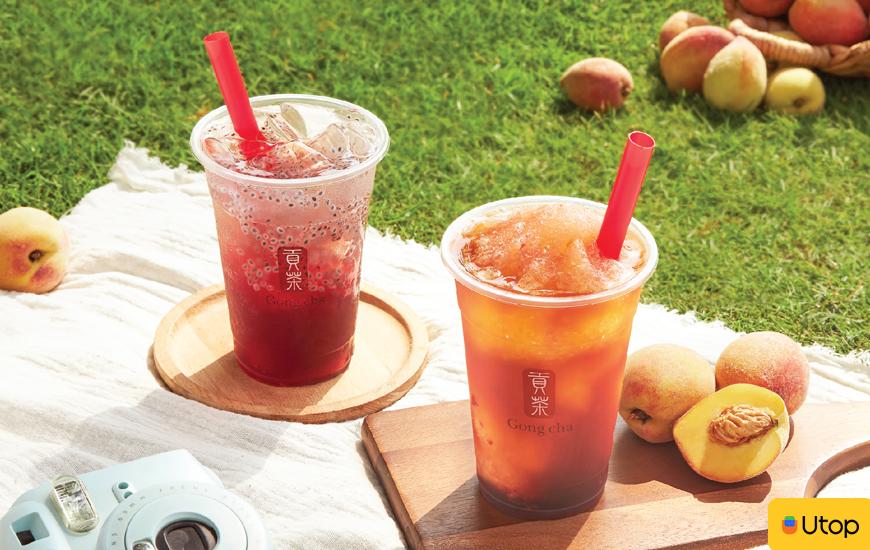 Menu đồ uống Gong Cha phong phú, chất lượng
