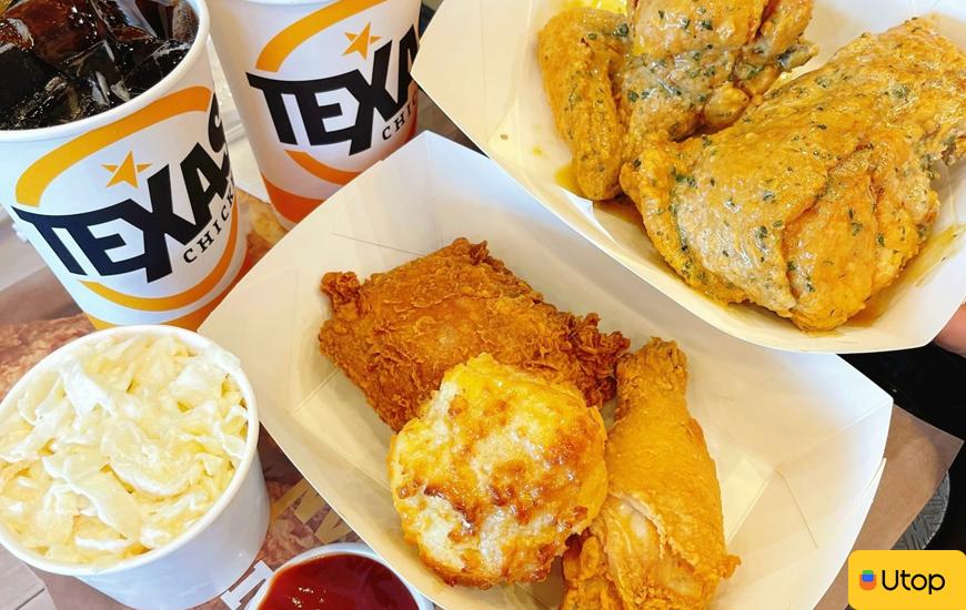 Khám phá thực đơn đa dạng tại Texas Chicken