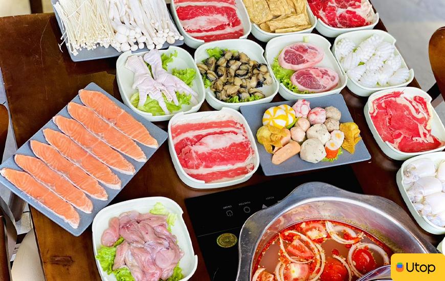 Khám phá thực đơn hấp dẫn tại Rakuen Hotpot