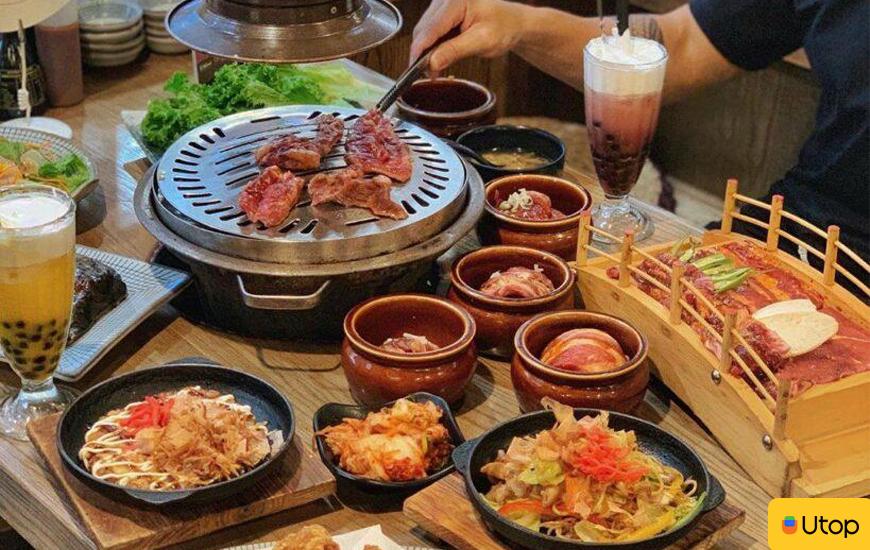 Menu phong phú các món ăn của Shogun