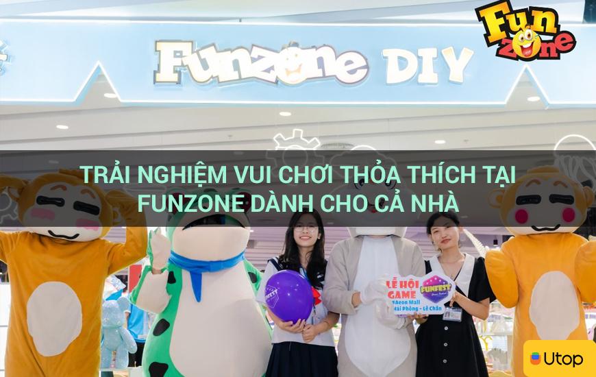 Trải nghiệm vui chơi thỏa thích tại Funzone dành cho cả nhà