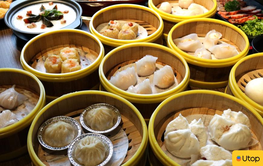 Thưởng thức buffet gần 60 loại dimsum
