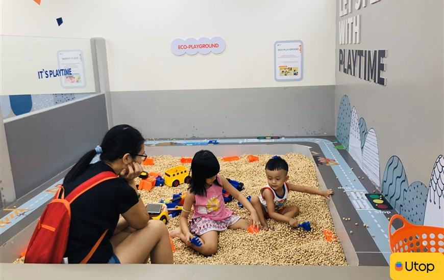 Những giây phút trải nghiệm cùng con tại Playtime Kid Clubs