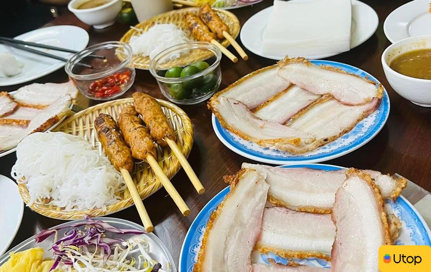 Menu đều là các món ăn chất lượng