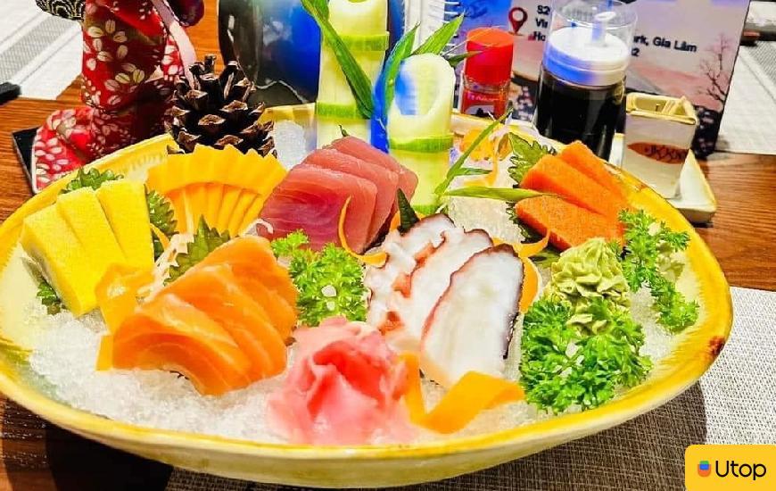 Koi Japanese Restaurant - nguyên liệu tươi ngon, nhập khẩu từ Nhật Bản