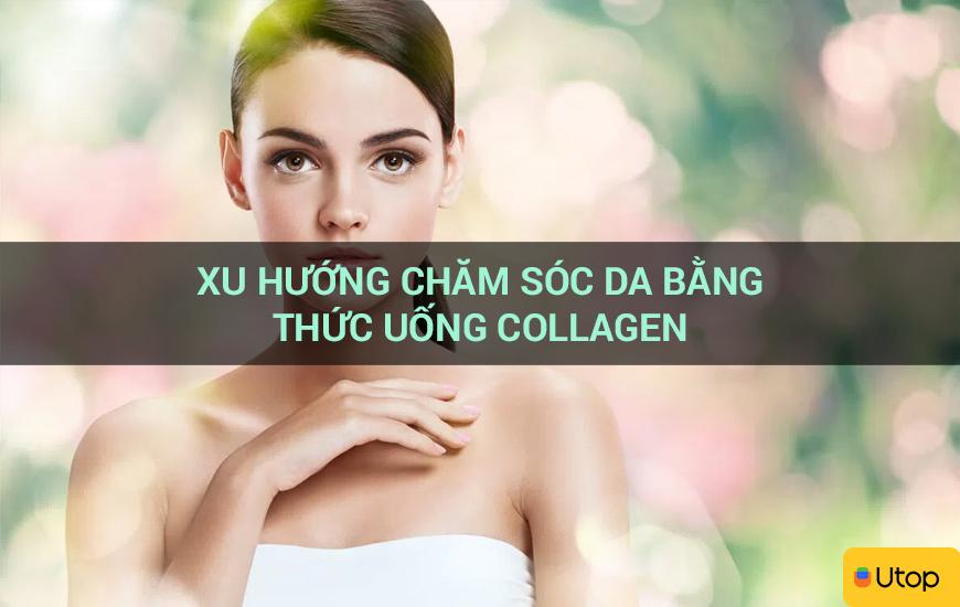 Xu hướng chăm sóc da bằng thức uống collagen