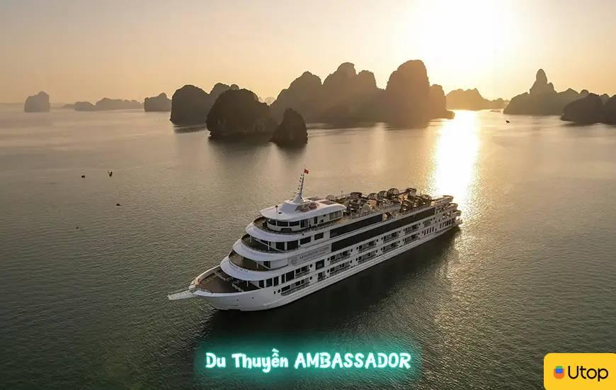 Khám phá du thuyền sang chảnh Ambassador tại vịnh Hạ Long
