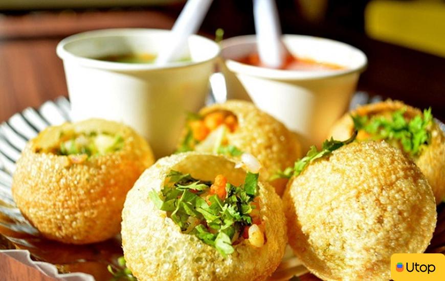 Khám phá nét độc đáo của món bánh Pani Puri mới lạ