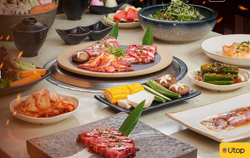 Menu hấp dẫn với 9 vị bò nướng thượng hạng tại Sumo BBQ