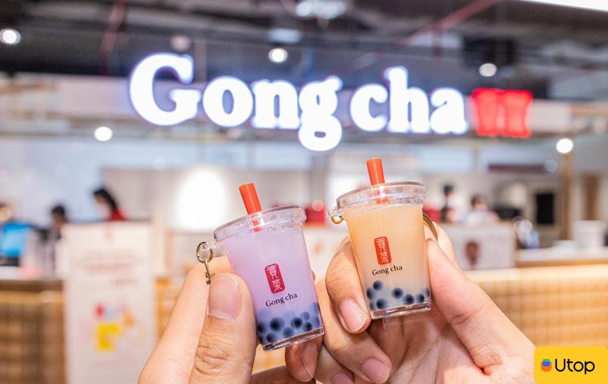 Mã voucher Gong Cha trên ứng dụng Utop