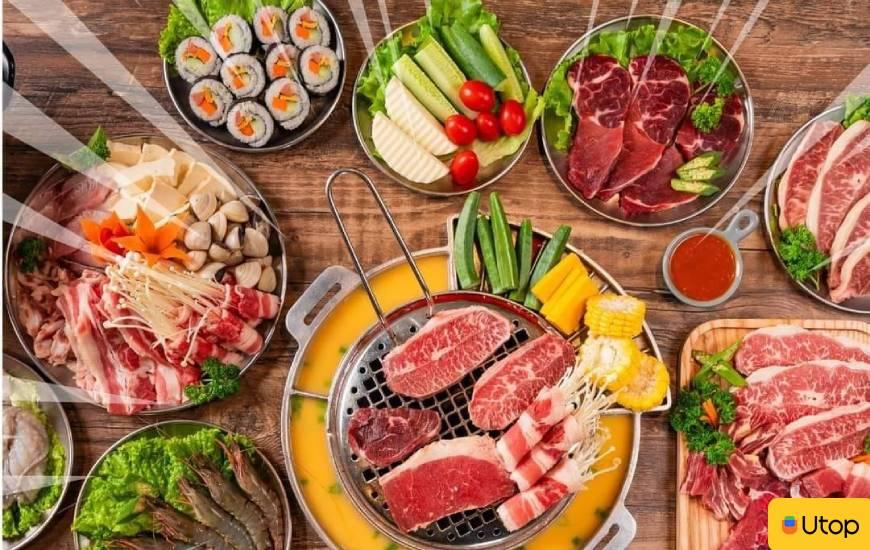 Cảm nhận buffet lẩu nướng Kimho cho mùa đông ấm áp trên Utop