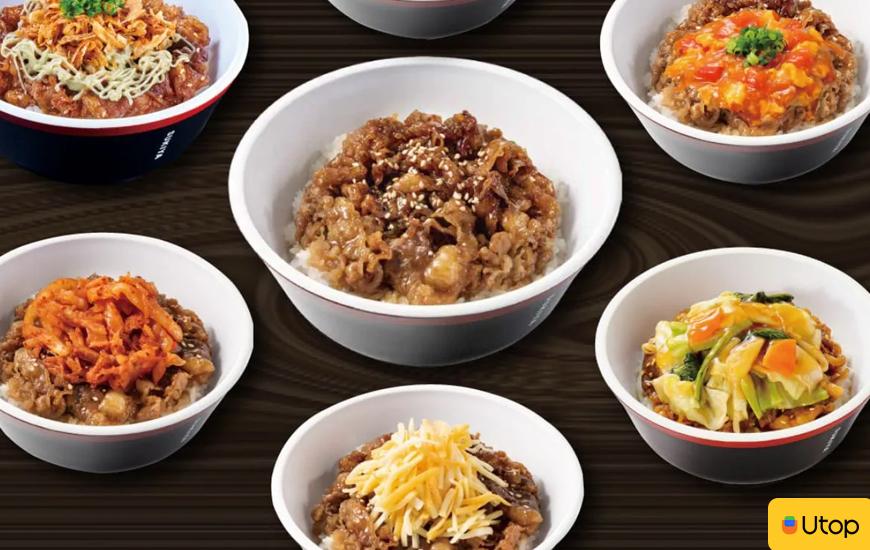 Khám phá món Gyudon phô mai tan chảy chất lượng tại Sukiya
